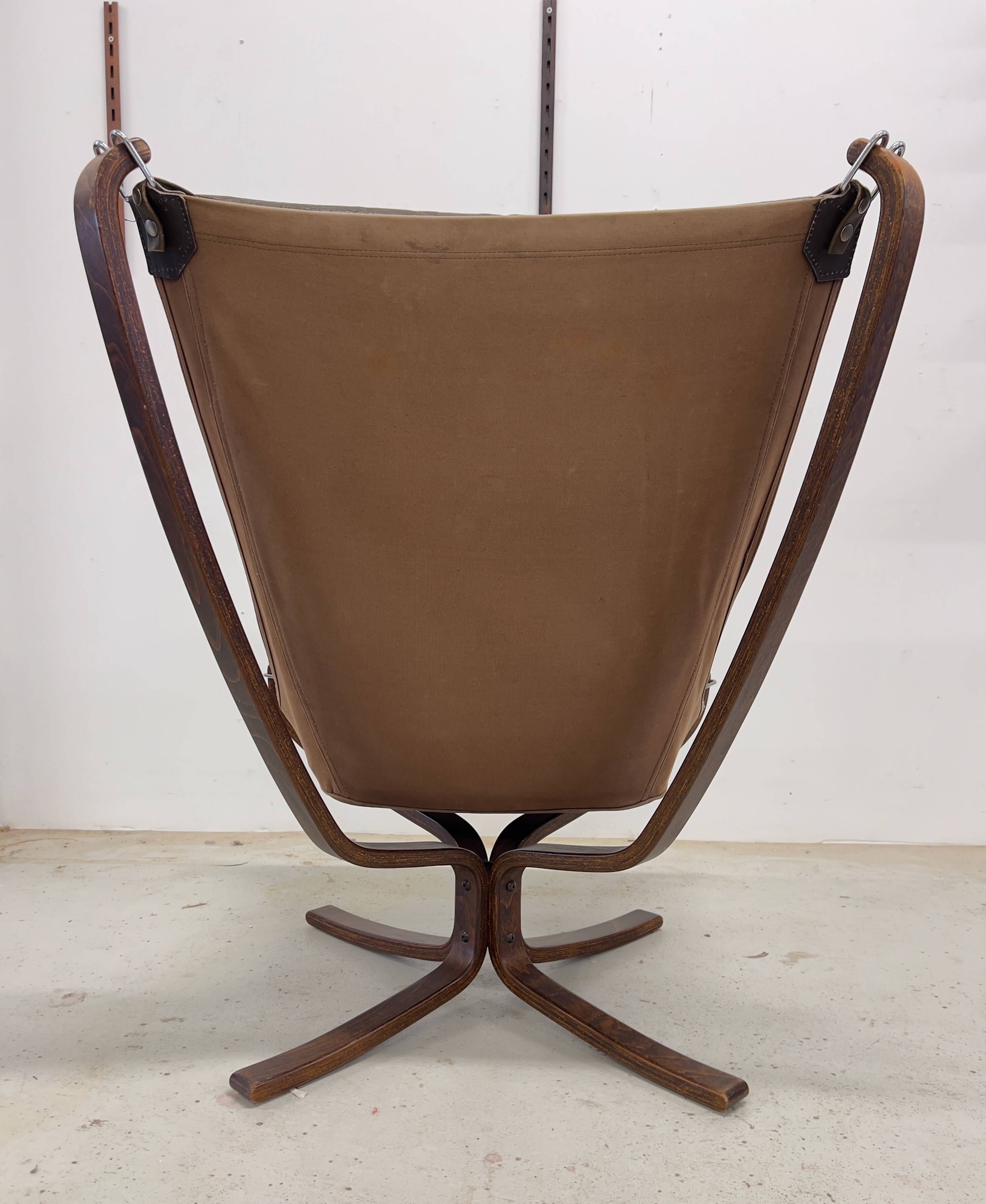 Falcon Chair By Vatne Møbler, Norway, 1970s.