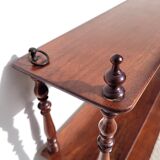 Mahogany wall shelf 1900