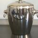 Seau à glaçon inox vintage made in France