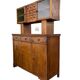 Vitrine/commode/meuble de cuisine vintage en bois