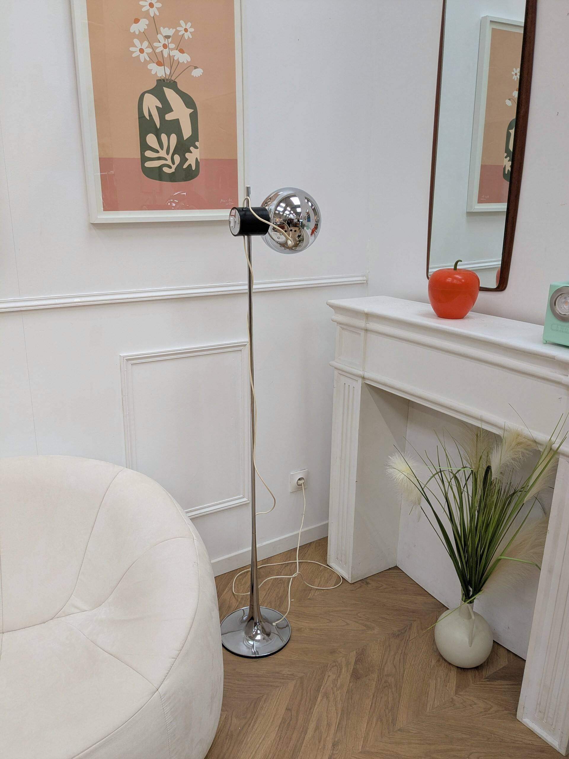 Italian floor lamp by Goffredo Reggiani