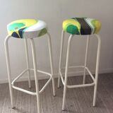 Pair of Unic design stools from the 70s