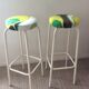 Pair of Unic design stools from the 70s