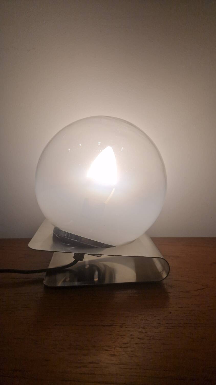 Pair of space age design lamps 70, murano