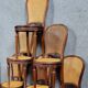 Ensemble de 6 chaises en acajou de style Louis XVI