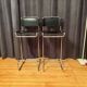 Pair of Linea Veam bar stools, Italy, 1980s