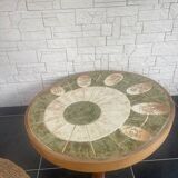 Ceramic coffee table signed Barrois Barrois (Vallauris)
