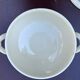 Antique soup tureen, Keller Lunéville earthenware, stamped K, blue decoration.