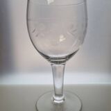 Set of 9 stemmed glasses