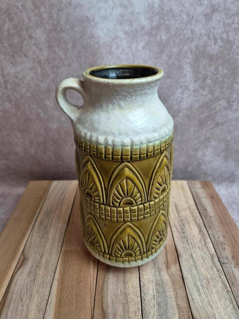 Vase West Germany U-keramik 1781/25 – Vintage ceramic from the 70s