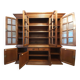 Solid oak bookcase