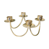 Danish chandelier in silver metal signed