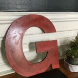 Letter teaches G wood