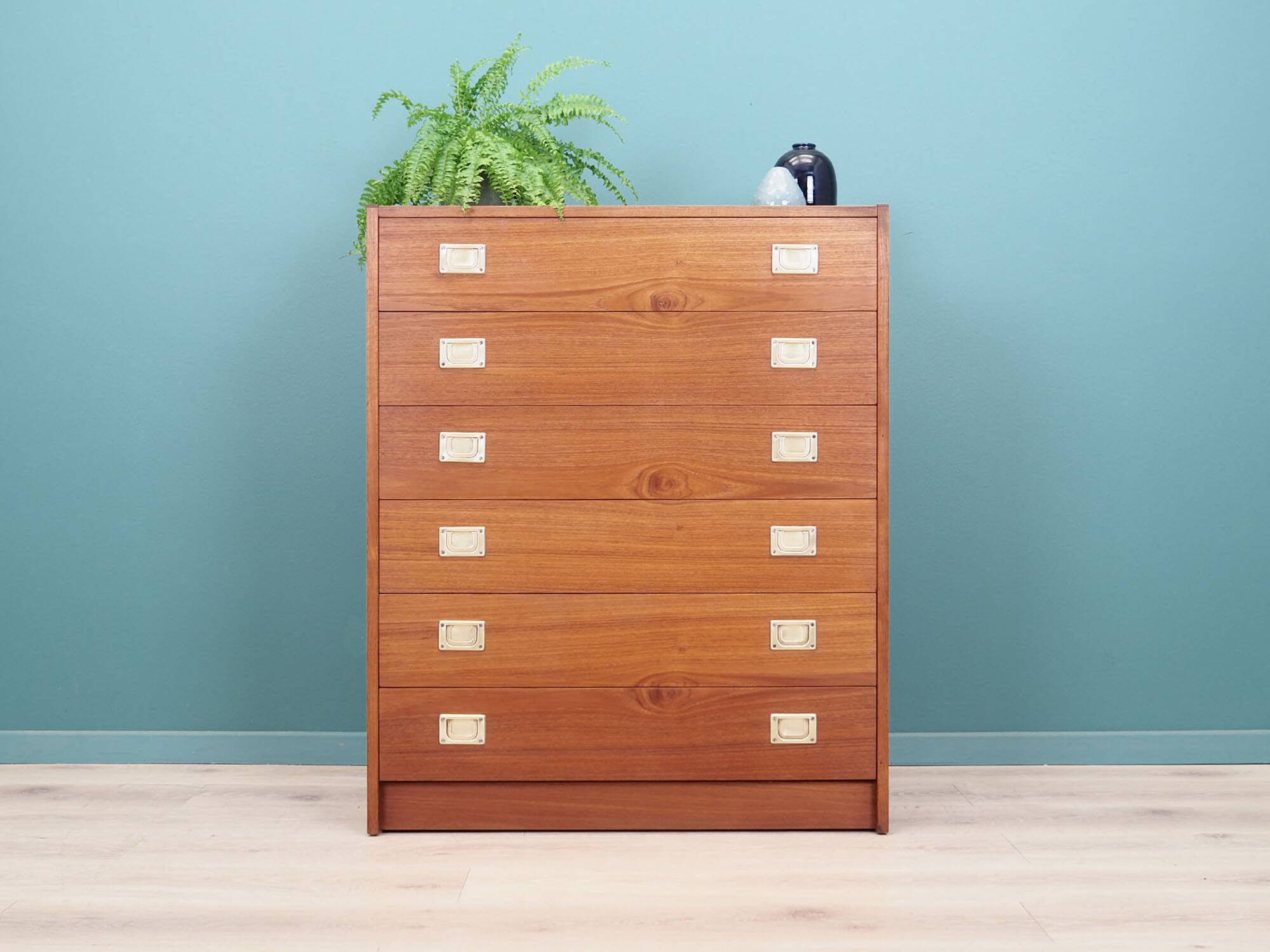 Cherry chest of drawers, Danish design, 1970s, production: Denmark