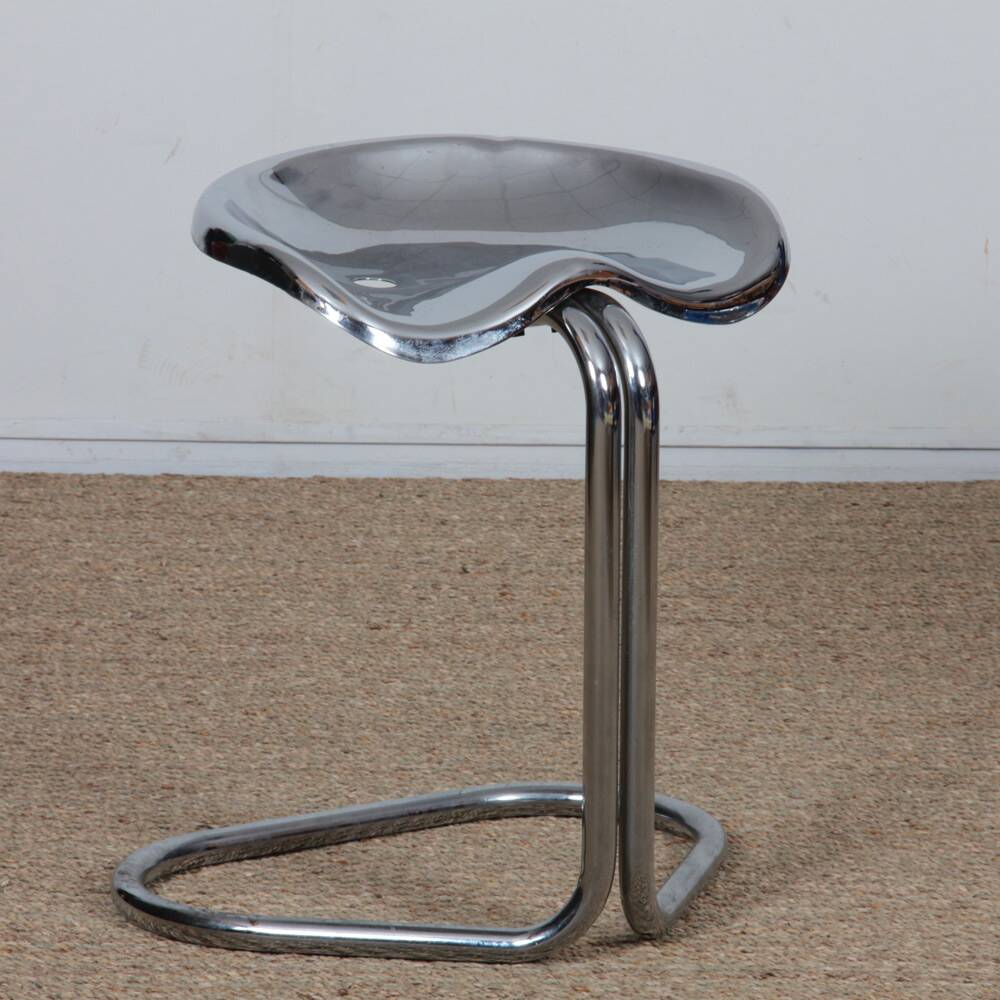 Set of 4 stools by Rodney Kinsman for Bieffeplast, 1970