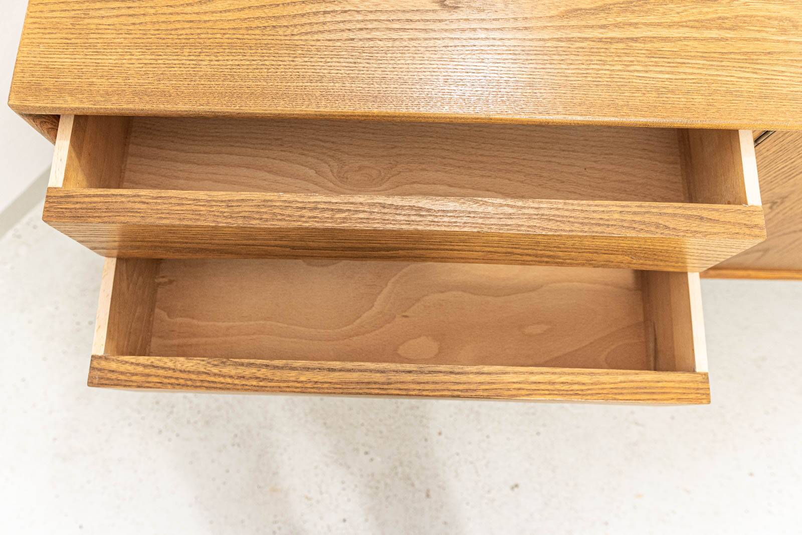 Vintage ash sideboard by BFM, poland, 1960s