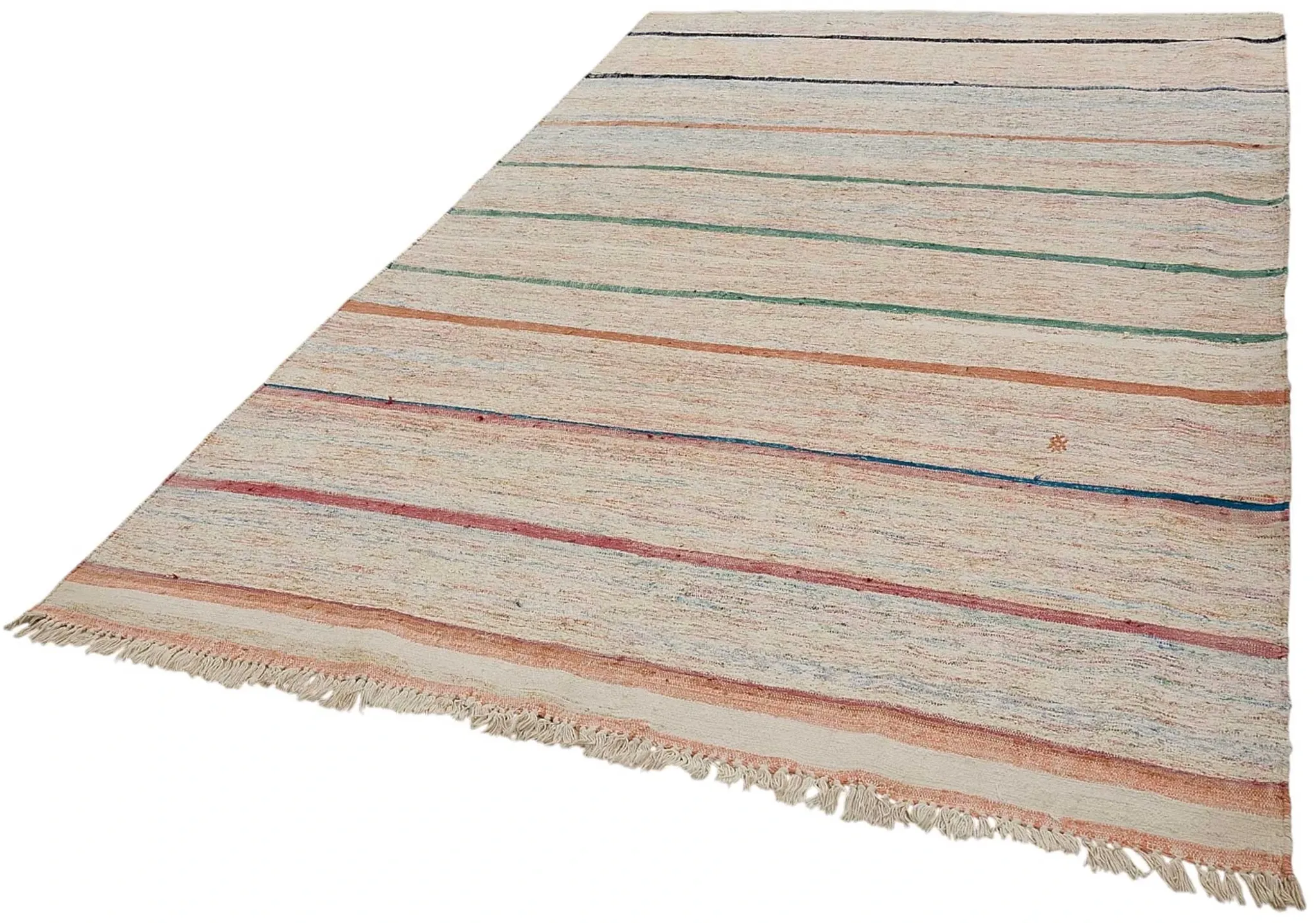 Turkish Handwoven Flatweave Chaput Kilim 188 cm x 323 cm