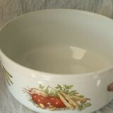 Porcelain soup with fire decor legumes 4 seasons