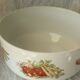 Porcelain soup with fire decor legumes 4 seasons