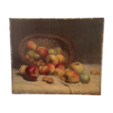 Painting oil on canvas 19th century