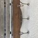 Patère wood and iron