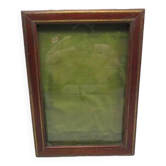 Small old frame in inlaid wood