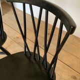 Vintage Ercol bar chairs pair