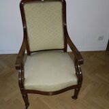 Mahogany armchair 19th