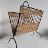 Door reviews steel wire rattan modernist vintage 50 s