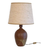lampe en grés pyrité 1960