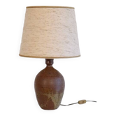 pyrite stoneware lamp 1960