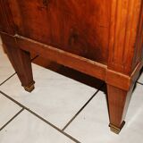 Louis XVI period light mahogany secretary