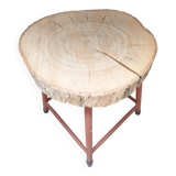 Vintage Stool Side Table