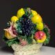 Majolica ceramic Italian fruit piece