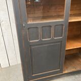 Old solid oak library