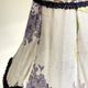 LAMPSHade Plexiglass and Lilac Fabric VINTAGE
