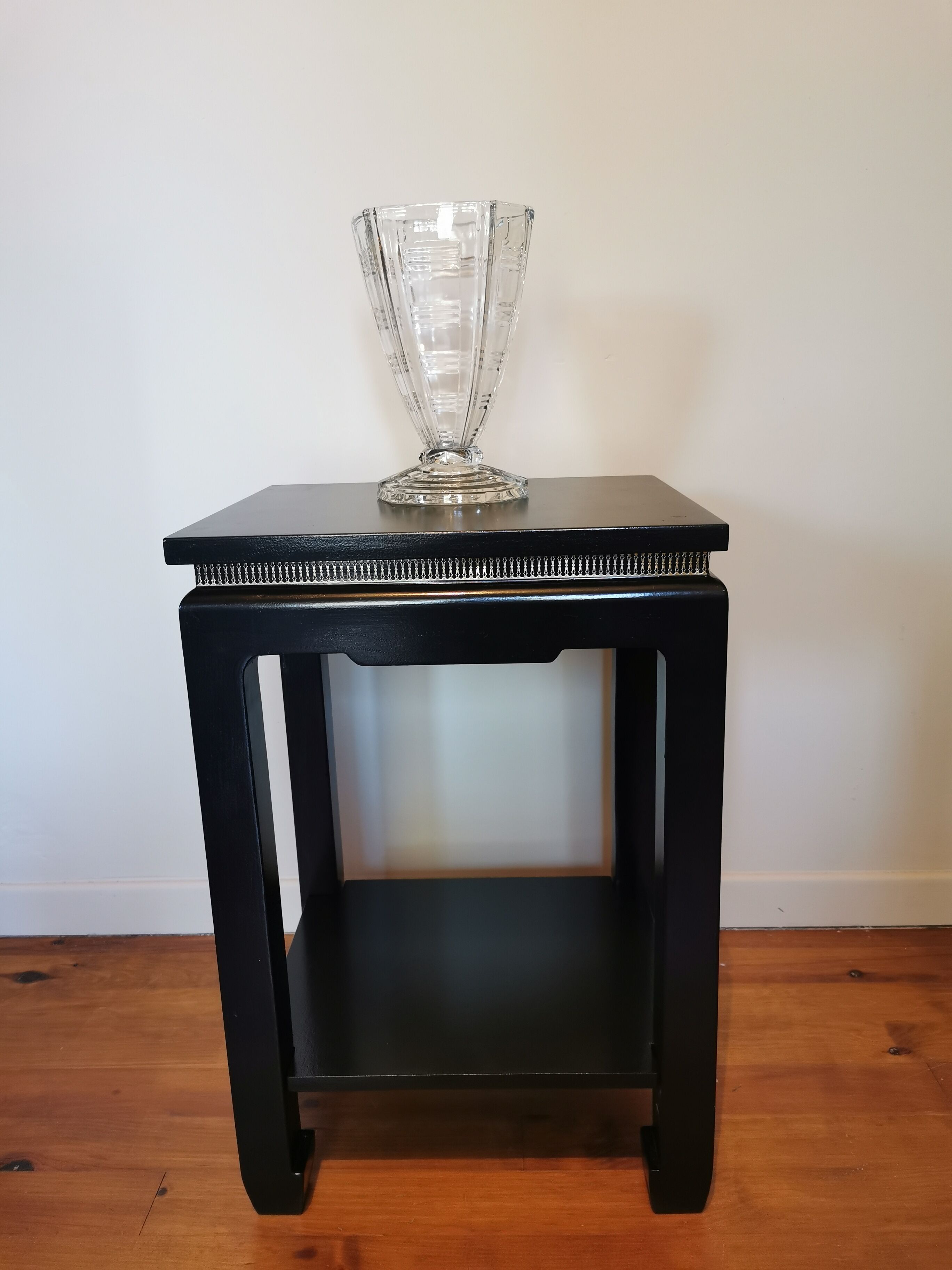 Vintage side table art deco inspiration