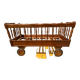 Vintage walnut children's bed