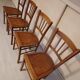Set of 4 vintage bistro chairs