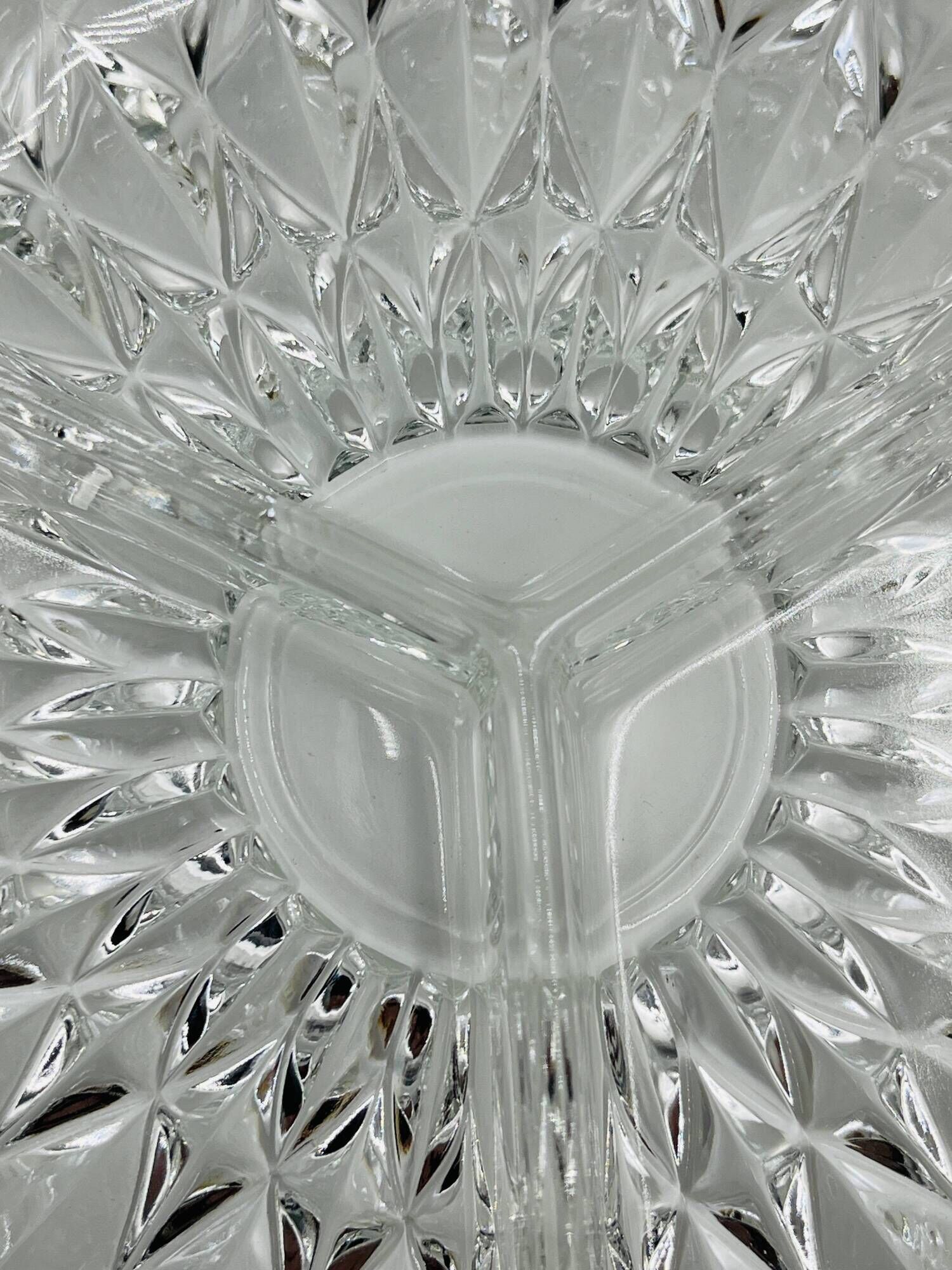 Plat Apéritif Vintage en Verre