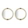 Pair of Venetian “Torciglione” Murano Glass Wall Mirrors with Gold Leaf Detail