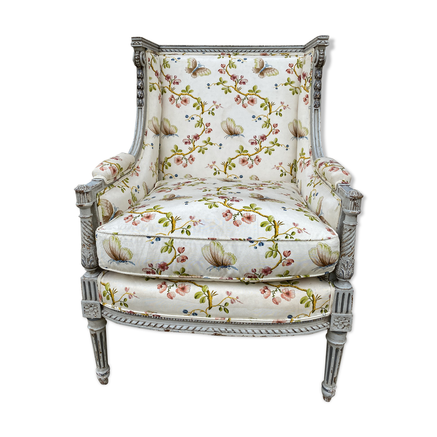 Bergerère Louis XVI patinated wood
