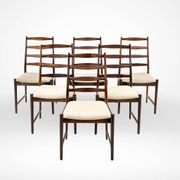 Torbjørn Afdal model 113 rosewood set of chairs