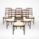 Torbjørn Afdal model 113 rosewood set of chairs