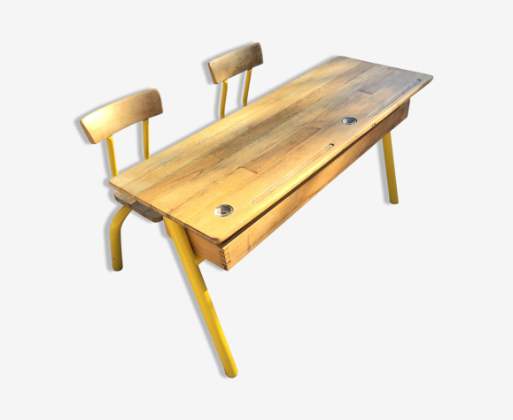 Double school desk