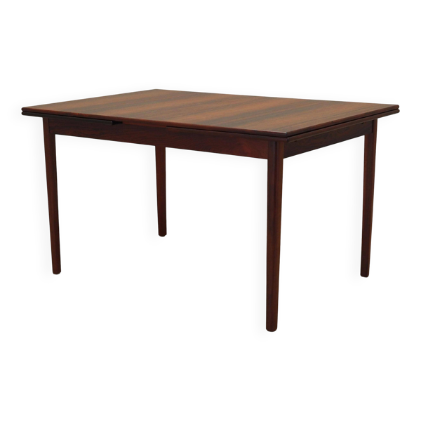 Table extensible danoise en palissandre, années 1970