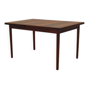 Rosewood table, Danish design, 1970s, production: Denmark