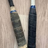 Old badminton rackets