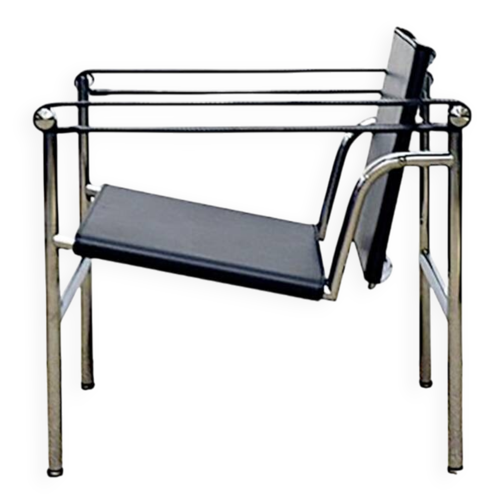 Le Corbusier Cassina LC1 armchair, 1970s.