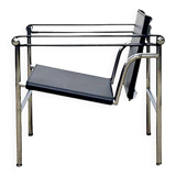 Le Corbusier Cassina LC1 armchair, 1970s.